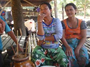The ladies getting on it with the toxic homebrew