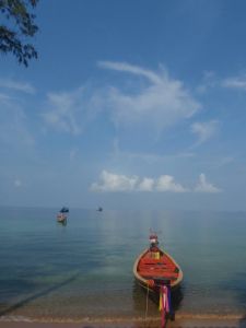 Calm water for the 1st day's dive